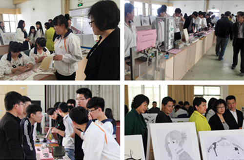 校区举办2014级学生专业成果展